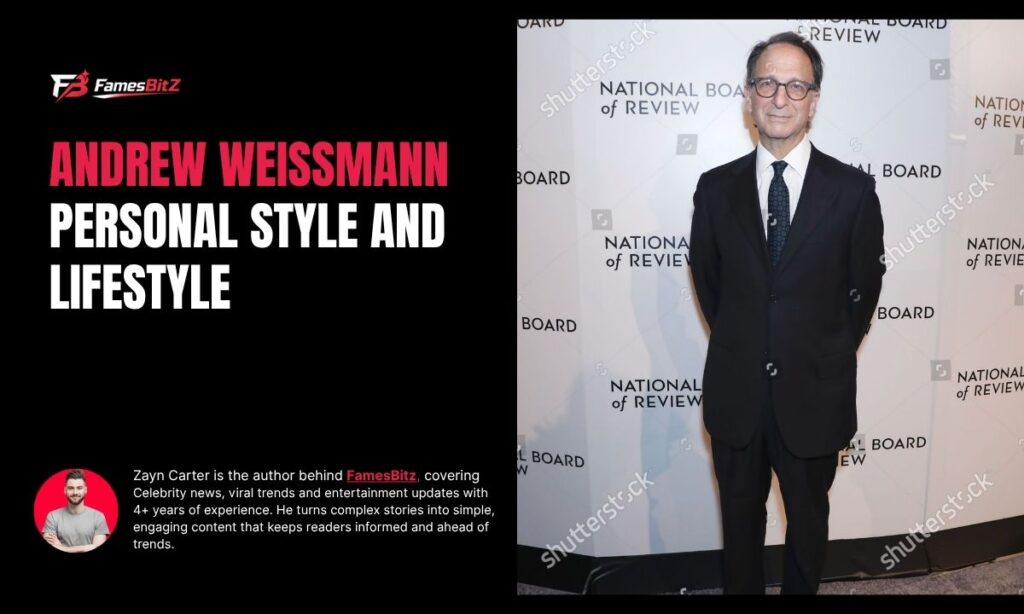 Andrew Weissmann Personal Style And Lifestyle