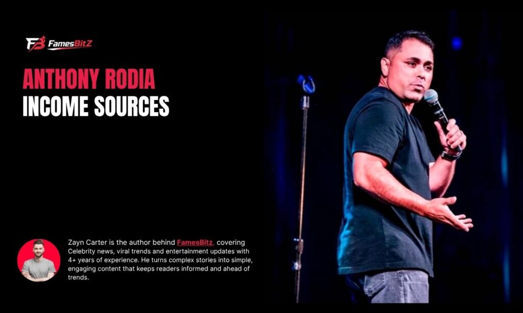 Anthony Rodia Income Sources