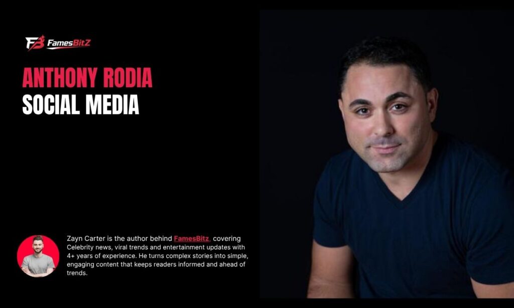 Anthony Rodia Social Media Appearance