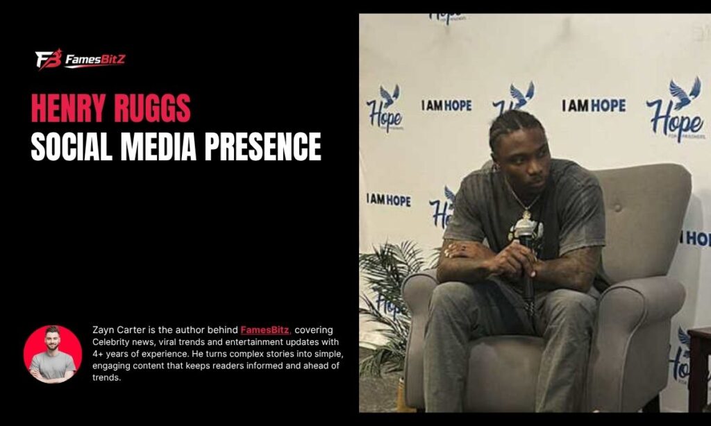 Henry Ruggs Social Media Presence