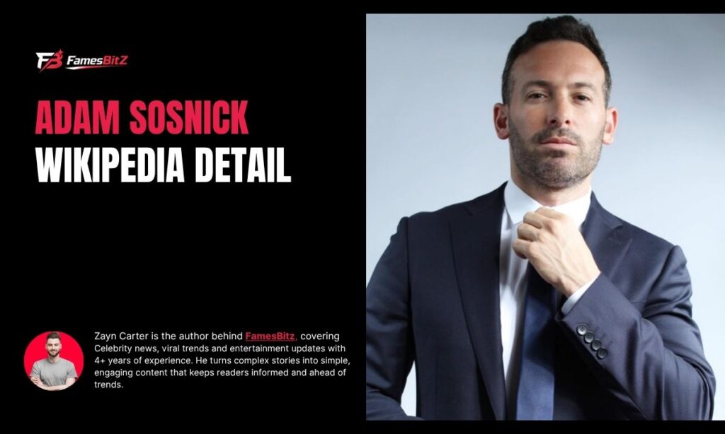 Is Adam Sosnick On Wikipedia?