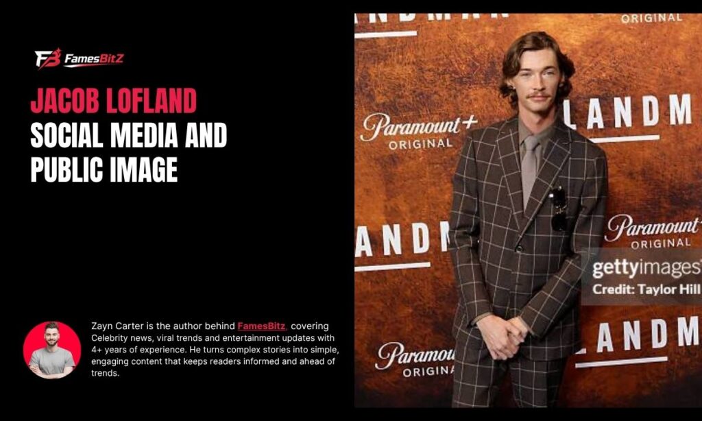 Jacob Lofland Social Media and Public Image