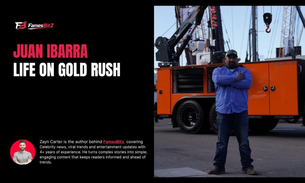 Juan Ibarra life on gold crush