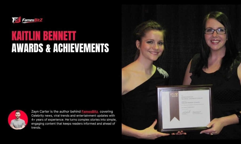 Kaitlin Bennett Awards & Achievements and Financial Impact