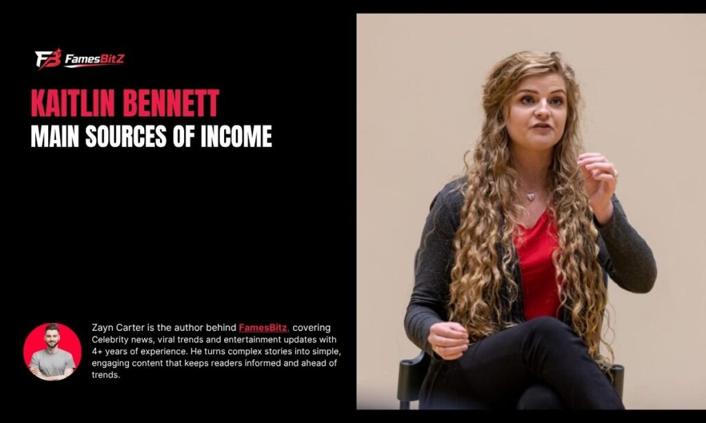 Kaitlin Bennett Main Sources of Income