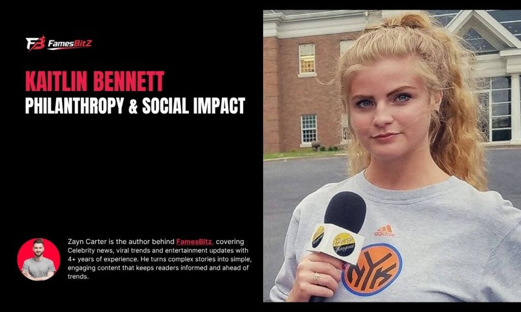 Kaitlin Bennett Philanthropy & Social Impact