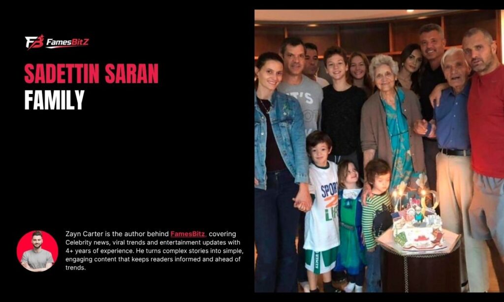 Sadettin Saran Family