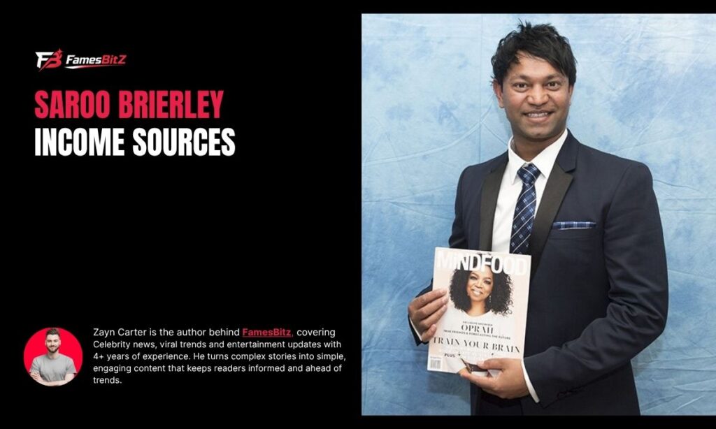 Main Sources of Saroo Brierley Income
