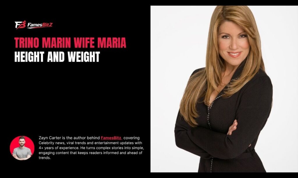 Trino Marin Wife Maria Height And Weight