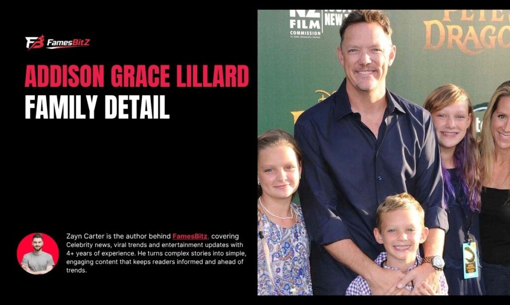 Addison Grace Lillard Family