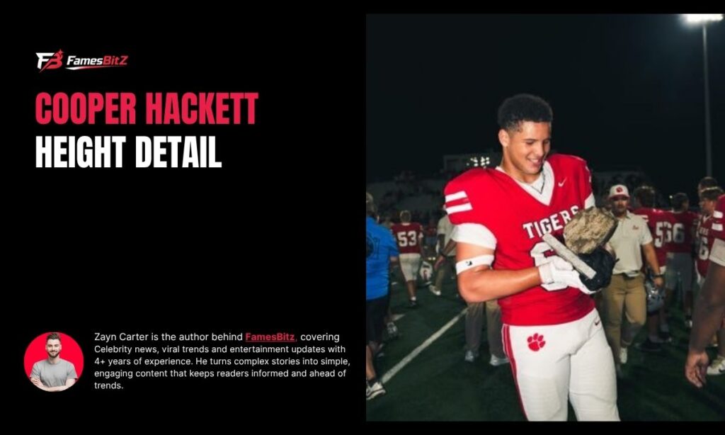 Cooper Hackett Height