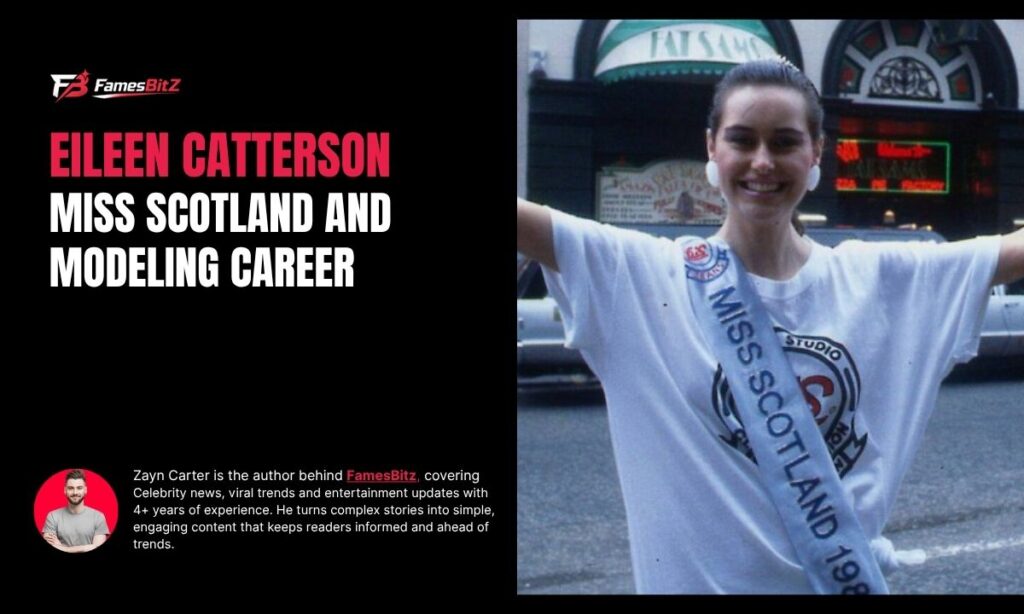 Eileen Catterson Miss Scotland and Modeling Career 