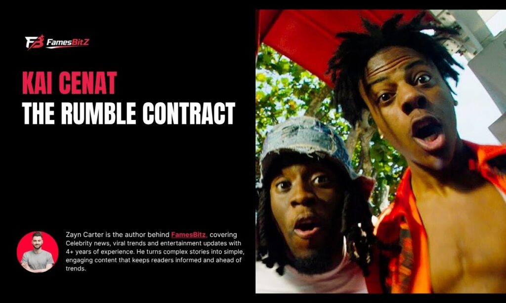 Kai Cenat The Rumble Contract