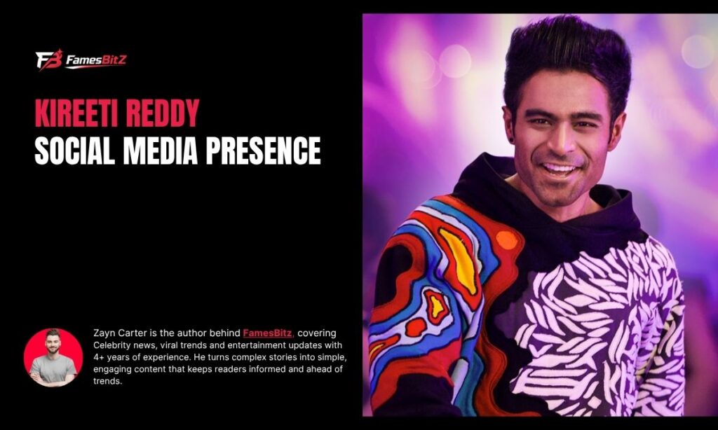 Kireeti Reddy Social Media Presence
