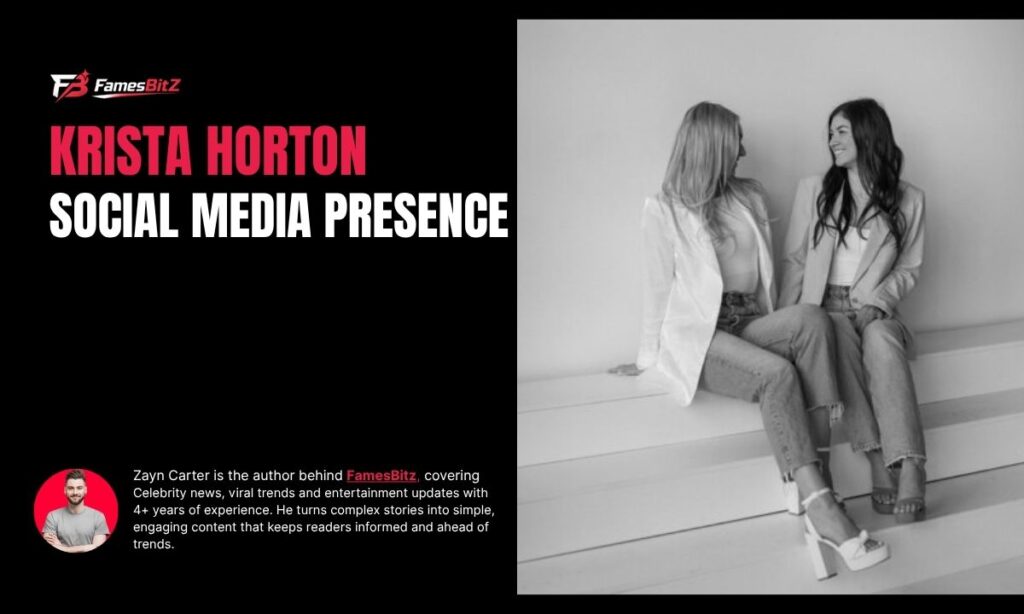 Krista Horton Social Media Presence