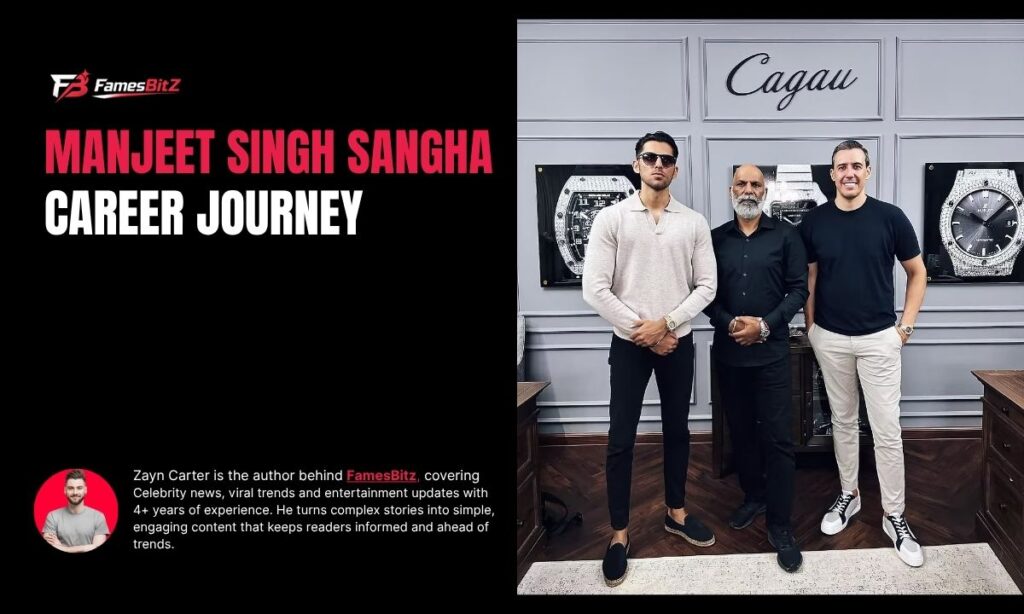 Manjeet Singh Sangha Career