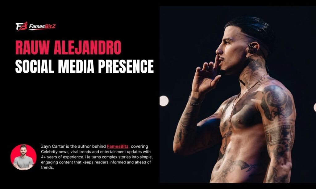 Rauw Alejandro Social Media Presence