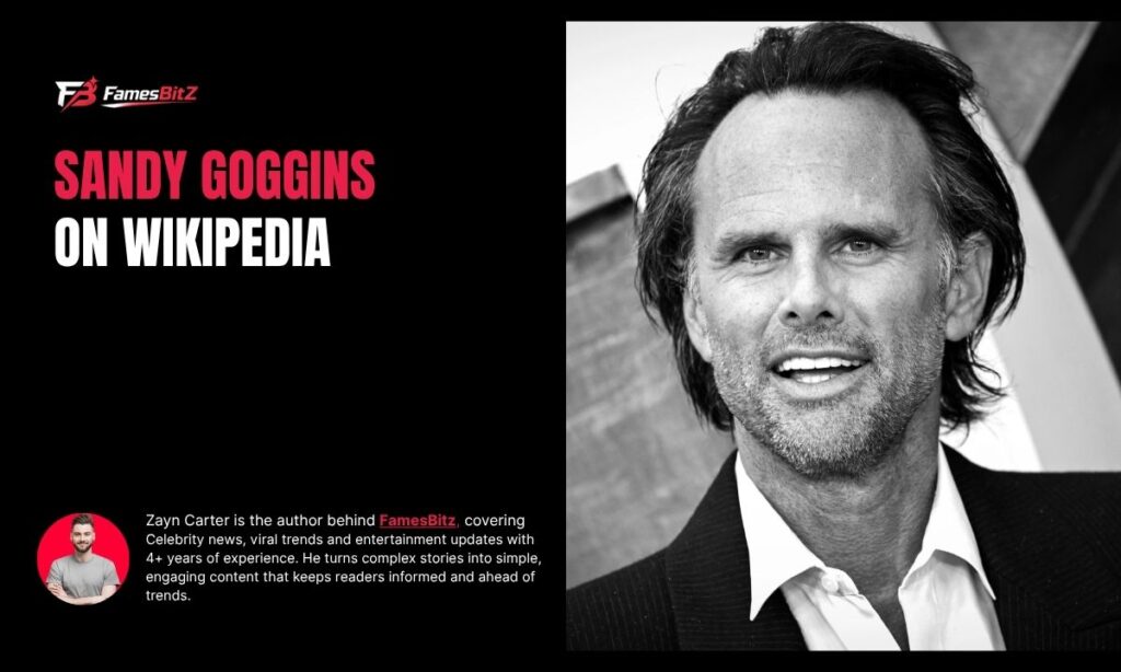 Is Sandy Goggins On Wikipedia?