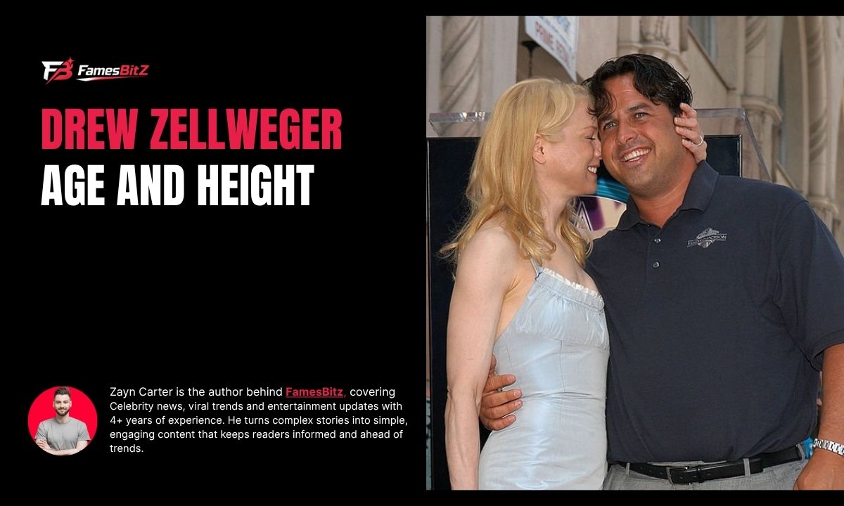 Drew Zellweger Age And Height