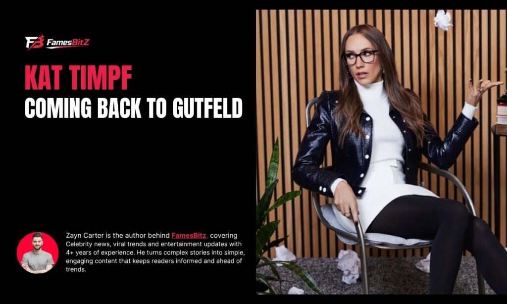 When Is Kat Timpf Coming Back To Gutfeld?