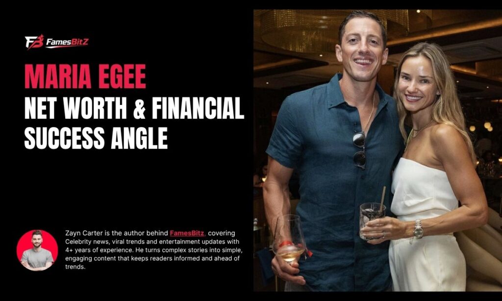 Maria Egee Net Worth & Financial Success Angle