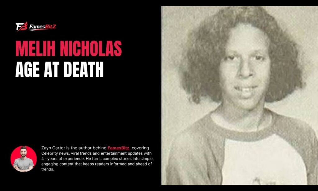 Melih Nicholas Age at Death