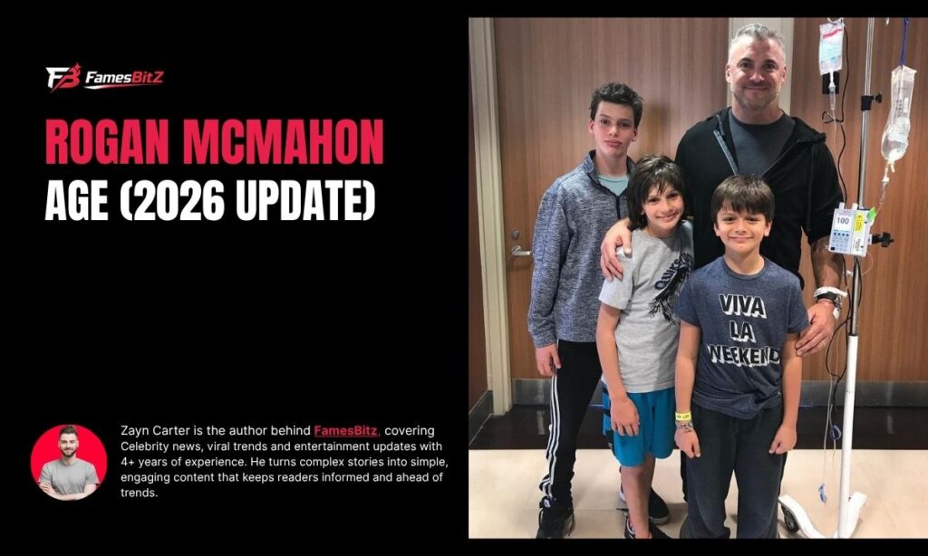 Rogan McMahon Age