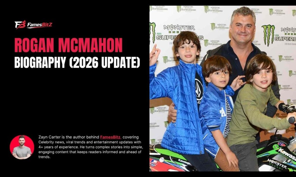 Rogan McMahon Biography