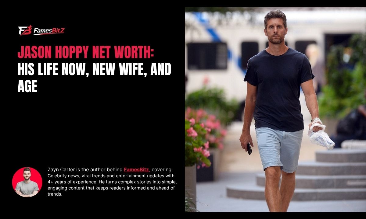 Jason Hoppy Net Worth, His Life Now, New Wife, and Age