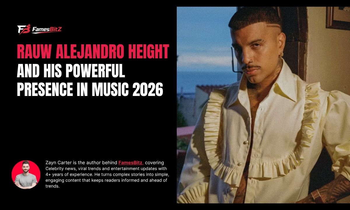 Rauw Alejandro Height, And His Powerful Presence in Music 2026