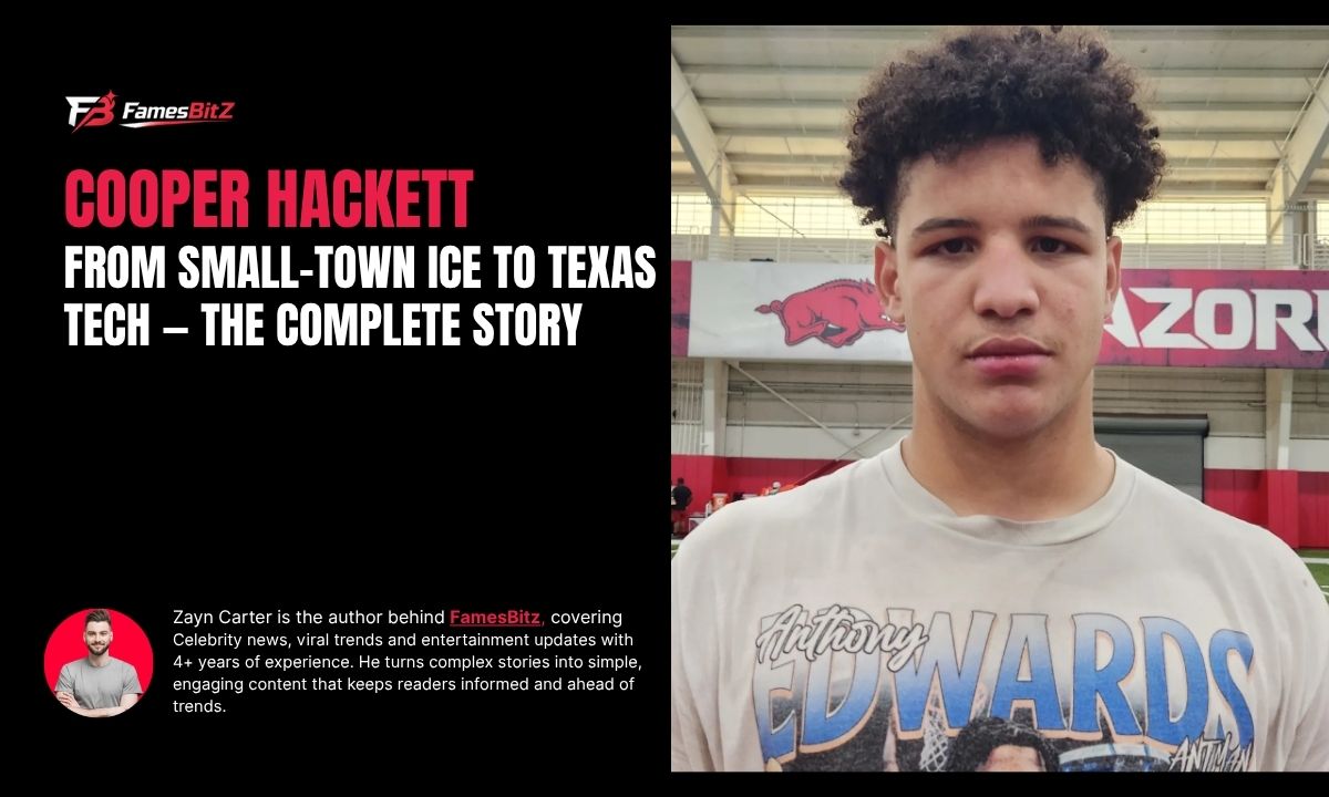 Cooper Hackett: From Small-Town Ice to Texas Tech — The Complete Story