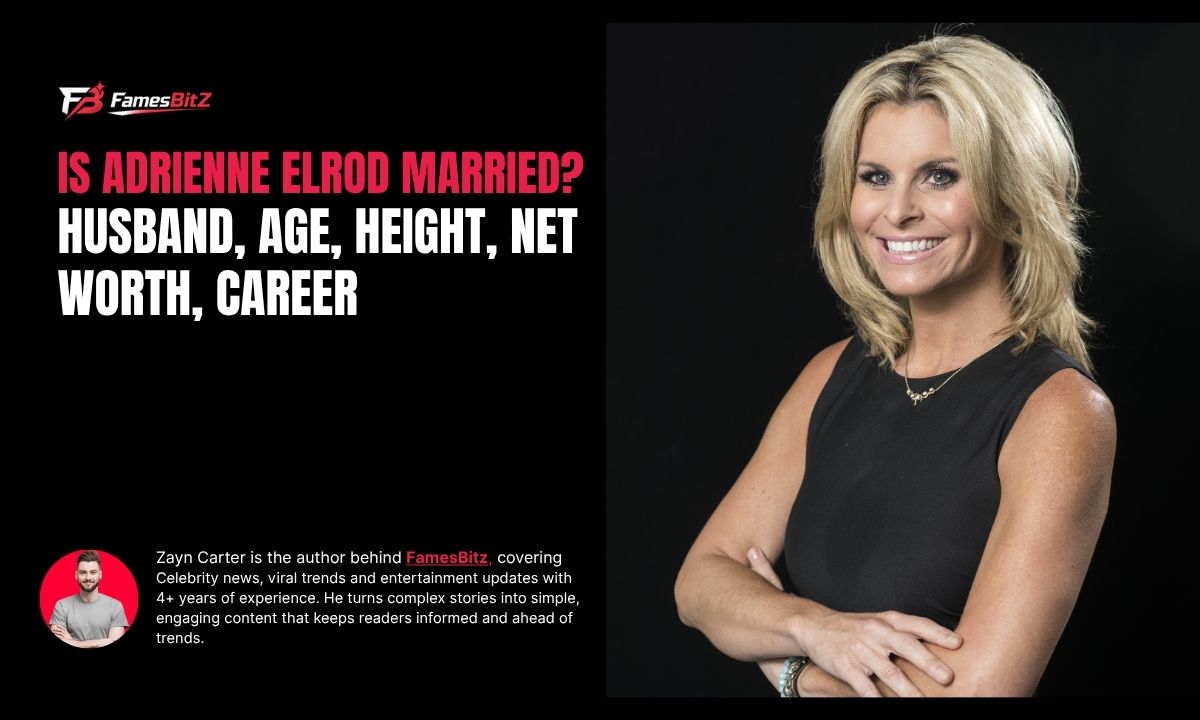 Is Adrienne Elrod Married? Husband, Age, Height, Net Worth, Career