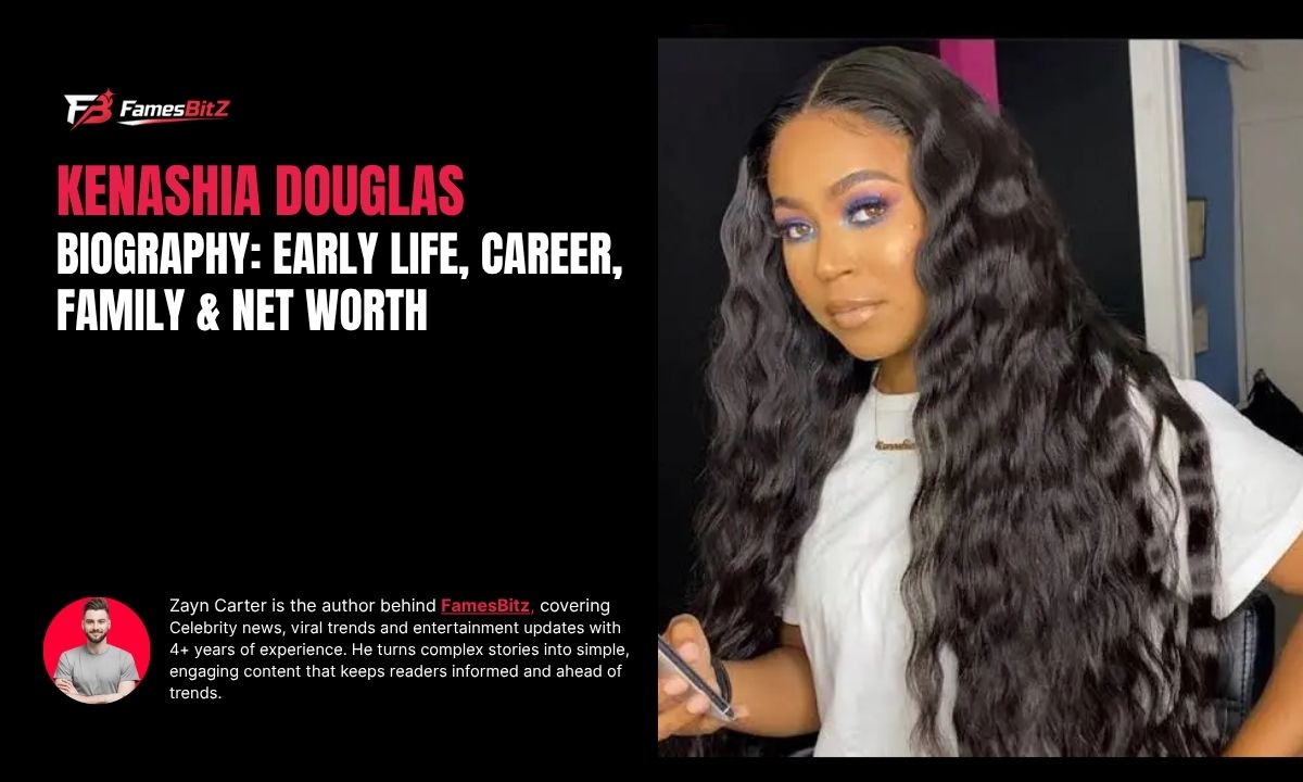 Kenashia Douglas Biography: Early Life, Career, Family & Net Worth