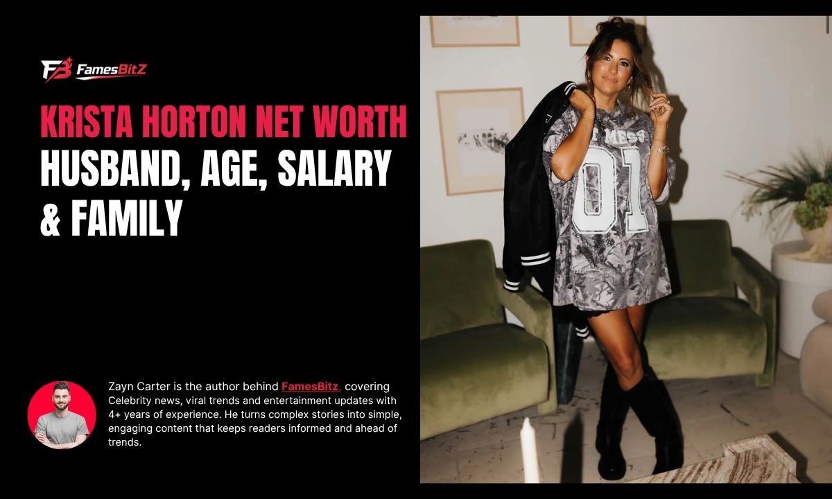 Krista Horton Net Worth 2026 – Husband, Age, Salary & Family