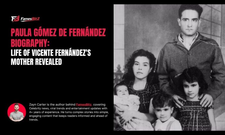 Paula Gómez de Fernández Biography: Life of Vicente Fernández's Mother Revealed