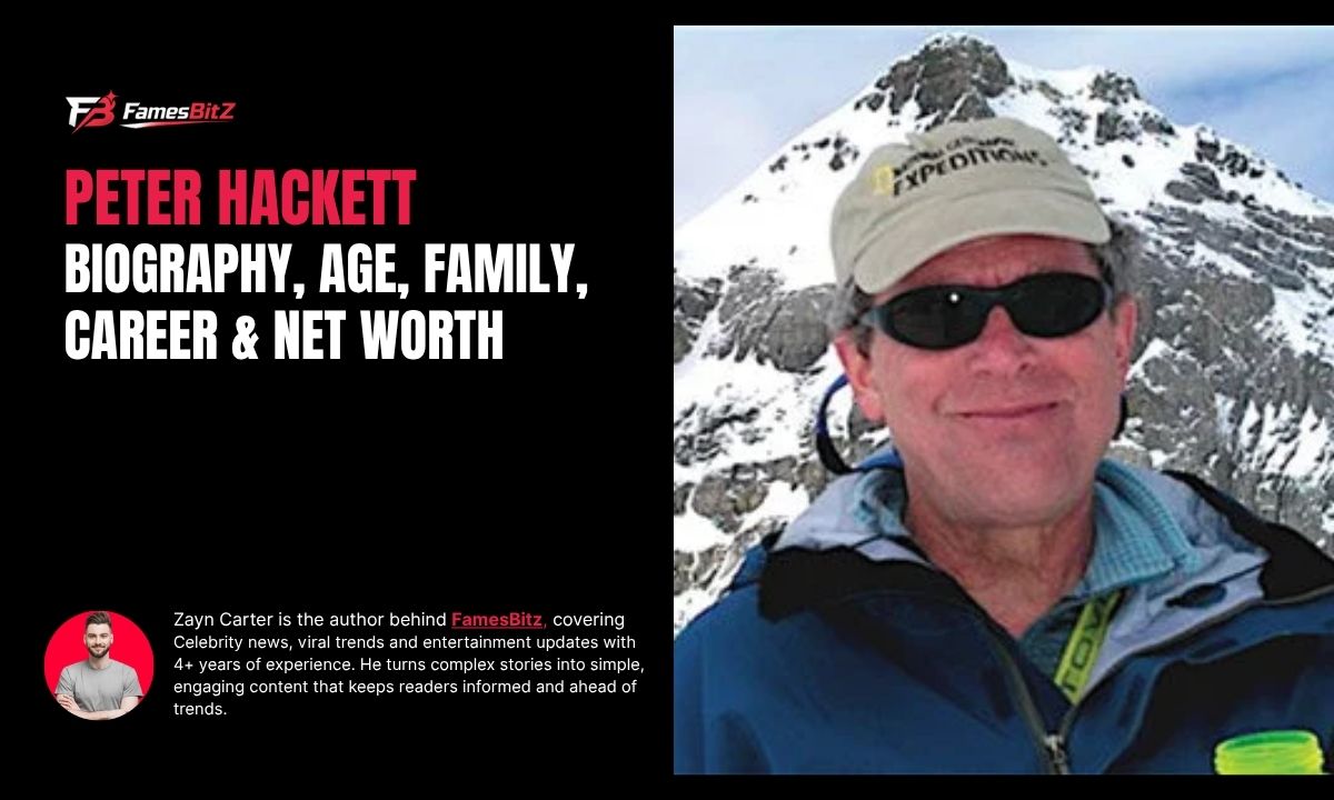 Peter Hackett: Biography, Age, Family, Career & Net Worth