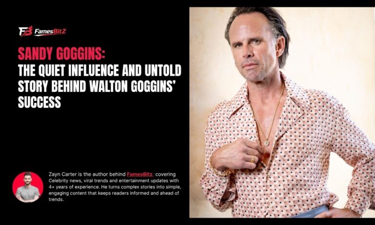 Sandy Goggins: The Quiet Influence and Untold Story Behind Walton Goggins' Success