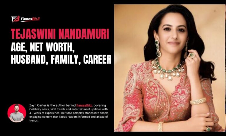 Tejaswini Nandamuri Age, Net Worth, Husband, Family, Career