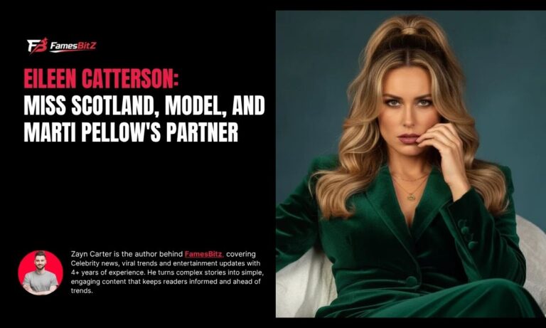 The Life and Legacy of Eileen Catterson: Miss Scotland, Model, and Marti Pellow's Partner