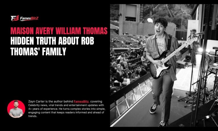Who Is Maison Avery William Thomas? Hidden Truth About Rob Thomas' Family