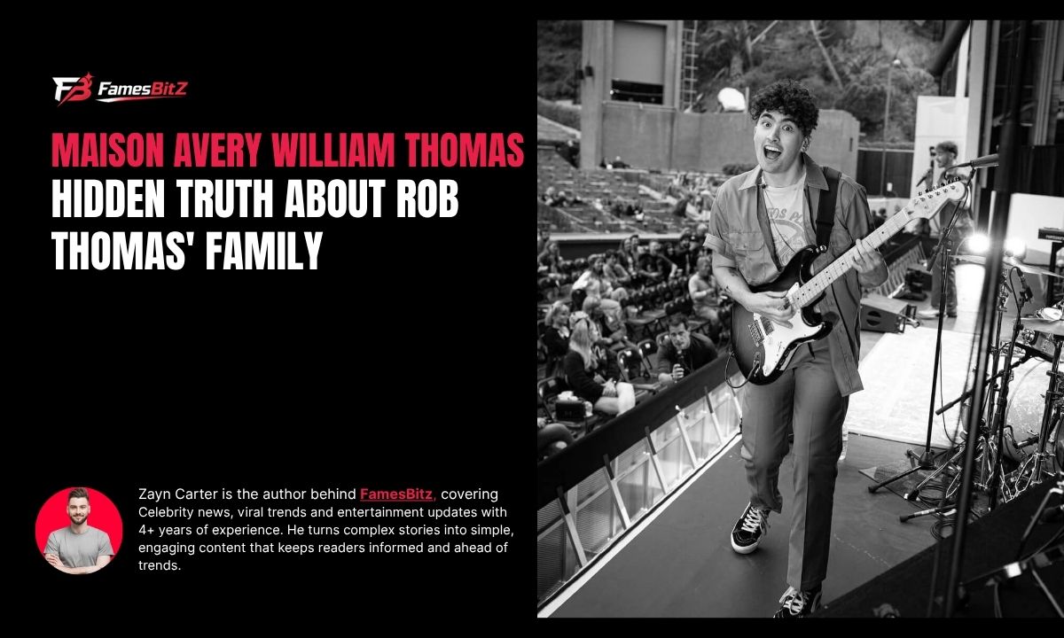 Who Is Maison Avery William Thomas? Hidden Truth About Rob Thomas' Family
