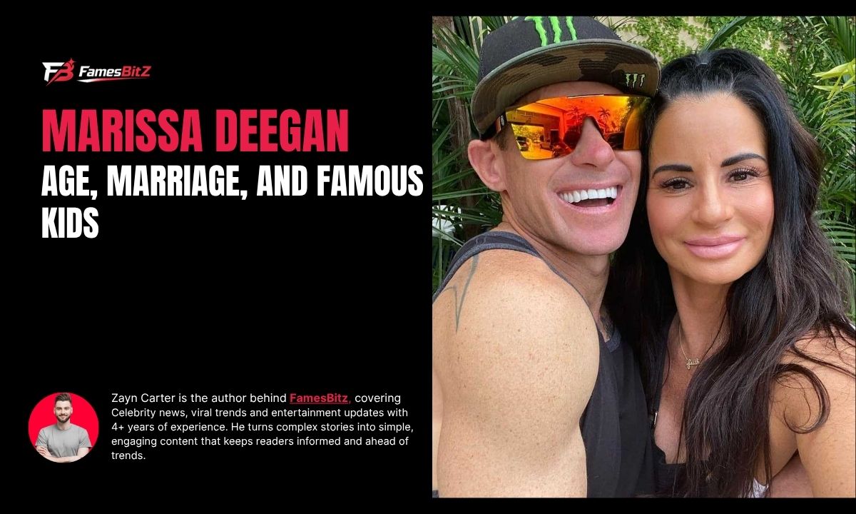 Who is Marissa Deegan? Age, Marriage, and Famous Kids